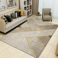 Frendorf | Multicolor Moderner Teppich Polyester Geo Gedruckter Bereichsteppich Rutschfeste Rückseite Waschbar Pflegeleicht Innen Teppich für Salon