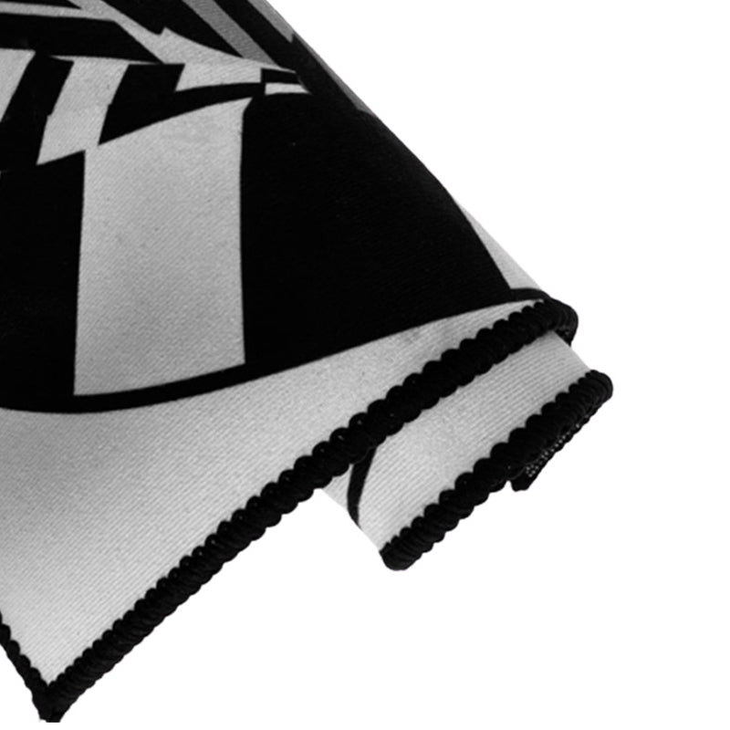 Frendorf | Einfach 3D Geo Druck Teppich Mehrfarbig Polyester Bereichsteppich rutschfeste Unterseite maschinenwaschbar Innen Teppich für Raum