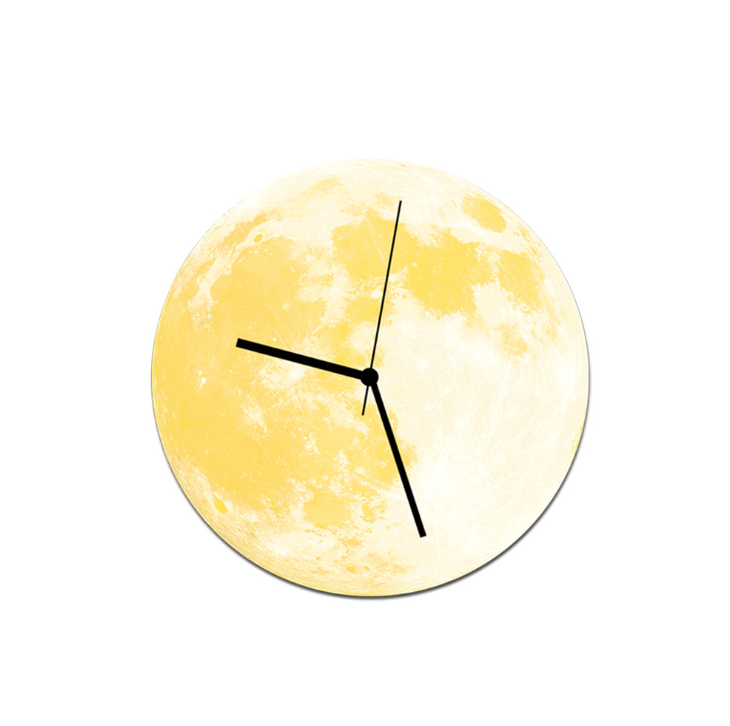 30 cm kreative leuchtende Wanduhr leuchtende Mondlicht Wanduhr Wand Acryl wasserdichte Wanduhr