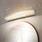 Frendorf | Gebogen LED Vanity Spiegel Licht Simpliciteit RVS Chroom Wandlamp voor Badkamer
