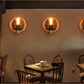 Frendorf | Lopende Vorm Touw Wandlamp Rustiek 1-Kop Gang Wandlamp met Baan Lamp Ontwerp in Hout