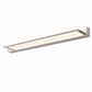 Frendorf | Acryl Rechteckige Vanity Wandleuchte Acryl Modernistische LED Bad Wandmontierte Lampe in Chrom