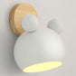 Drehbarer Schirm Metall Wandmontierte Leseleuchte Macaron Stil 1-Licht Wandlampe für Schlafzimmer