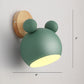 Drehbarer Schirm Metall Wandmontierte Leseleuchte Macaron Stil 1-Licht Wandlampe für Schlafzimmer