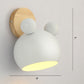 Drehbarer Schirm Metall Wandmontierte Leseleuchte Macaron Stil 1-Licht Wandlampe für Schlafzimmer