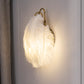 Frendorf | 2 Lichter Moderne Metall Wand Scone Feder Schirm Wandbeleuchtung für Schlafzimmer
