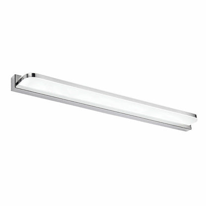 Frendorf | Gerundete Ecken Badleuchte Simplicity Edelstahl LED Wandlicht Leuchte