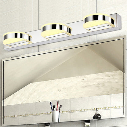 Frendorf | Geometrische Wandlampen Leuchte Zeitgenössisch Metall Nickel Finish LED Wandbeleuchtung