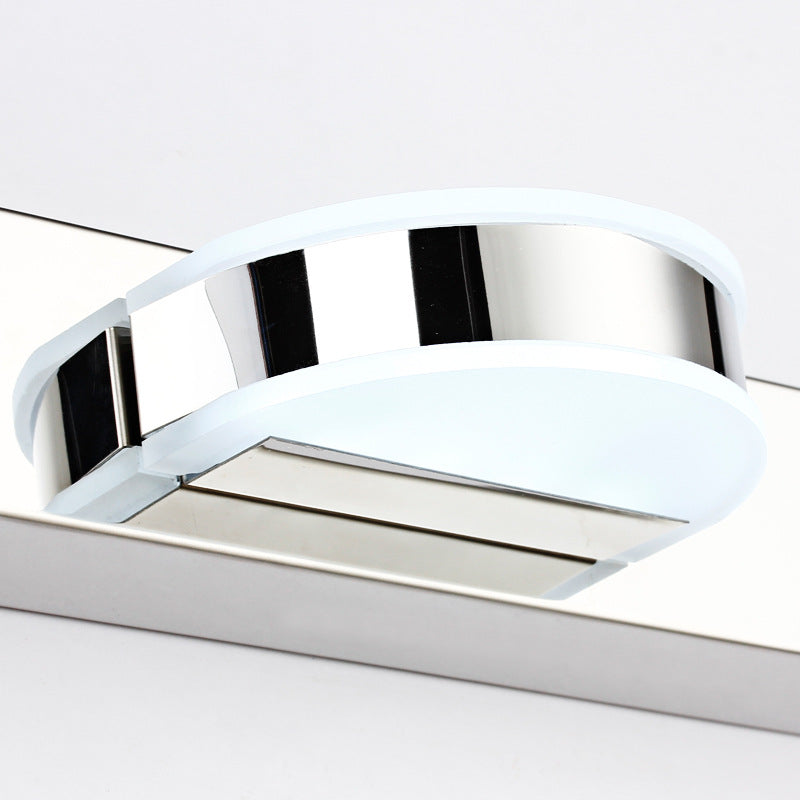 Frendorf | Geometrische Wandlampen Leuchte Zeitgenössisch Metall Nickel Finish LED Wandbeleuchtung