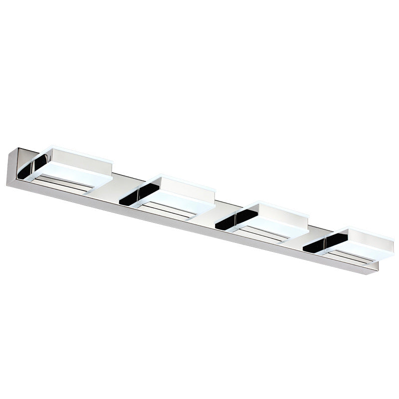 Frendorf | Geometrische Wandlampen Leuchte Zeitgenössisch Metall Nickel Finish LED Wandbeleuchtung