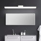 Frendorf | Einfache lineare LED-Waschtischbeleuchtung Metall Badezimmer Wandleuchte mit Acryl-Diffusor