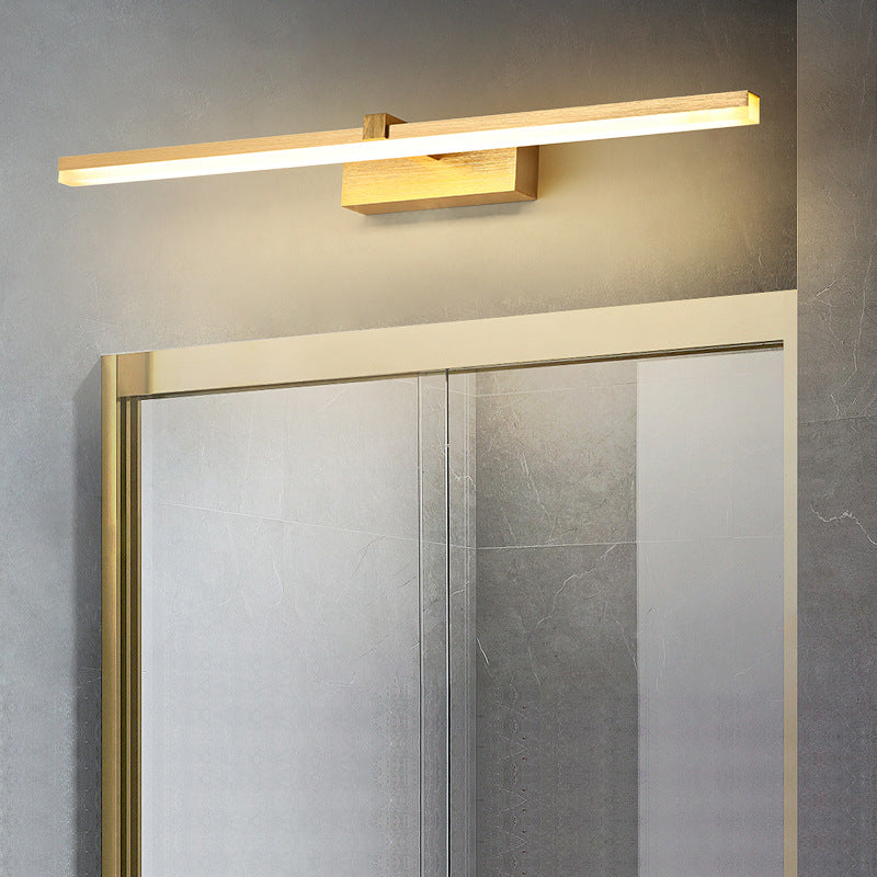 Goldene Badezimmerlampe LED Modernes Design
