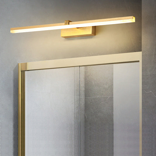 Goldene Badezimmerlampe LED Modernes Design