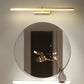 Goldene Badezimmerlampe LED Modernes Design