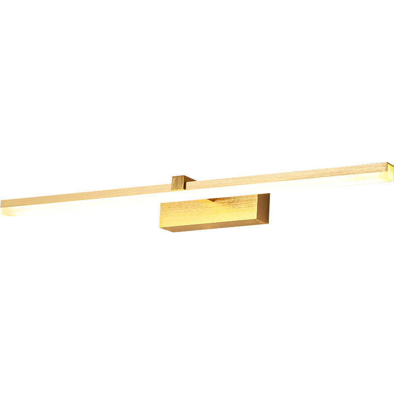Goldene Badezimmerlampe LED Modernes Design