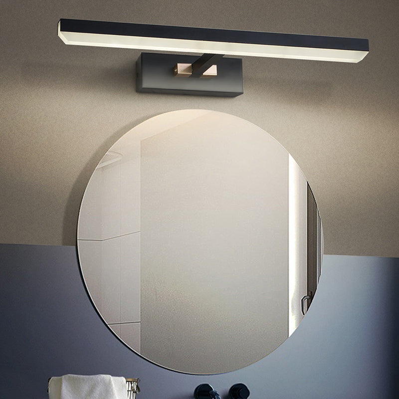 Frendorf | Modernismus Lineare Wandwaschtischleuchte Acryl Badezimmer LED Wand Sconce Beleuchtung Fixture