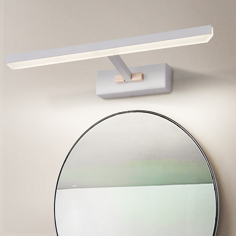 Frendorf | Modernismus Lineare Wandwaschtischleuchte Acryl Badezimmer LED Wand Sconce Beleuchtung Fixture