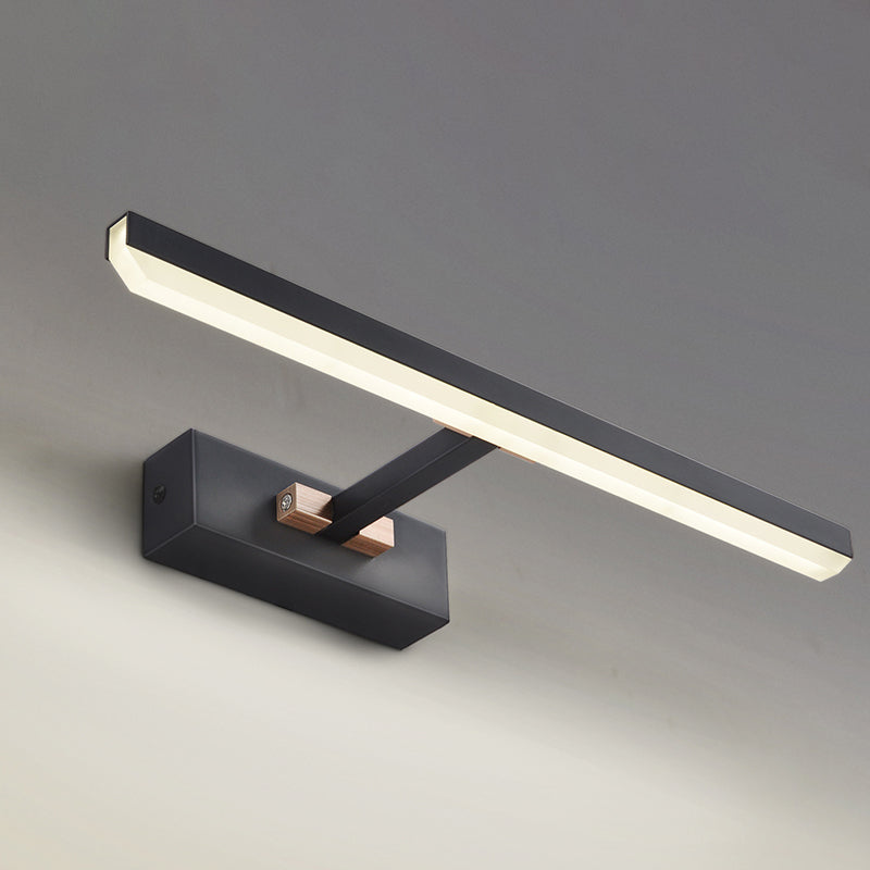 Frendorf | Modernismus Lineare Wandwaschtischleuchte Acryl Badezimmer LED Wand Sconce Beleuchtung Fixture