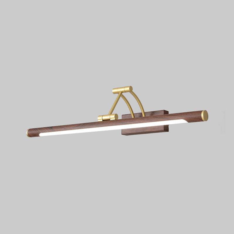 Minimalistische Röhrenförmige Vanity Lichtarmatur Acryl LED WandMontage Lampe mit 3-Gelenk Schwenkarm