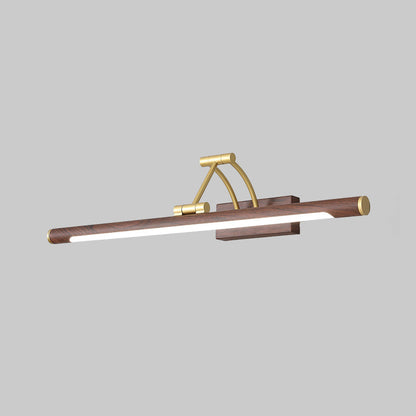 Minimalistische Röhrenförmige Vanity Lichtarmatur Acryl LED WandMontage Lampe mit 3-Gelenk Schwenkarm