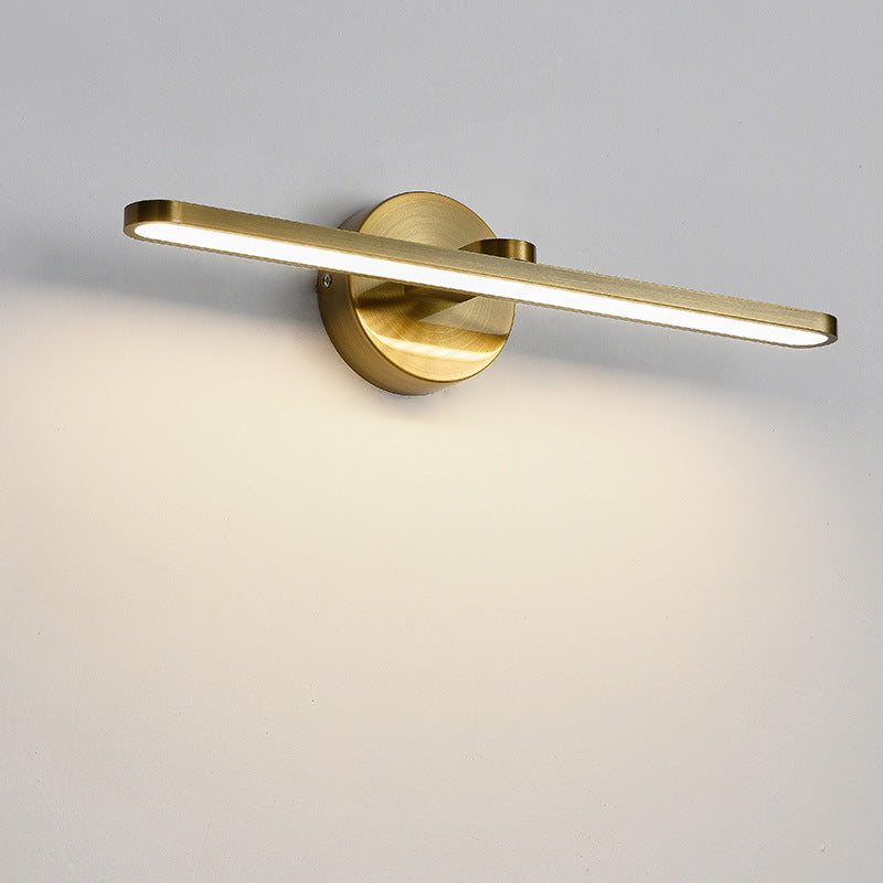 Frendorf | Elliptische Metalen LED Wandlamp Eenvoudige Stijl Vanity Wandlamp Fixture voor Bad