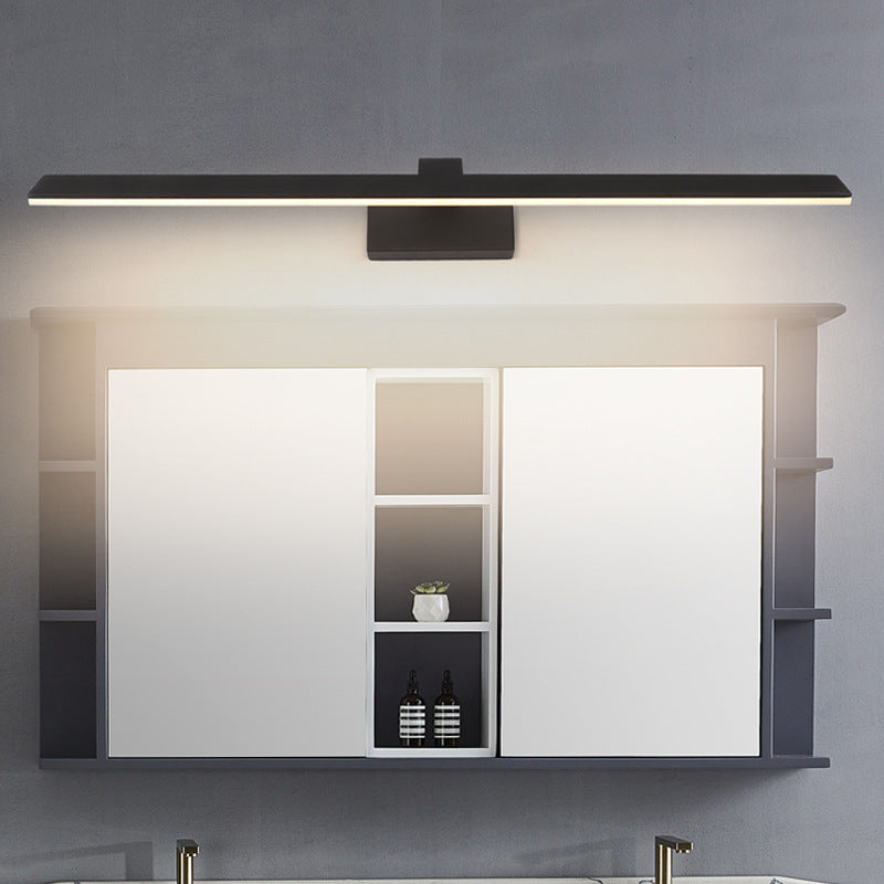 Barrenförmige Bad LED Spiegel Licht Acryl Minimalistische Vanity Wandbeleuchtung Fixture