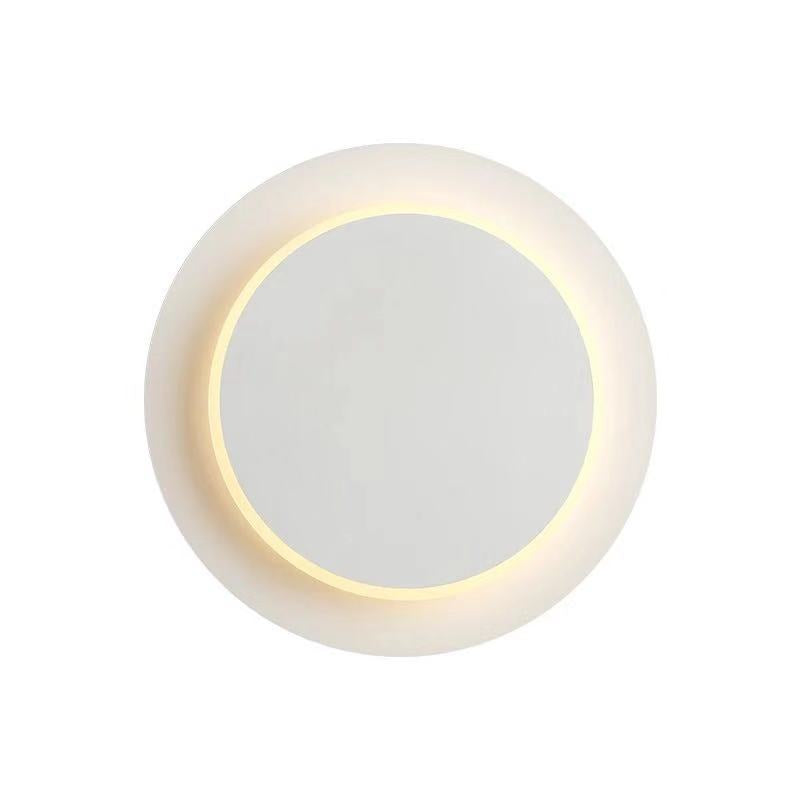 Bewegliche geometrische Wandleuchte minimalistische Metall Wohnzimmer LED Wandleuchte