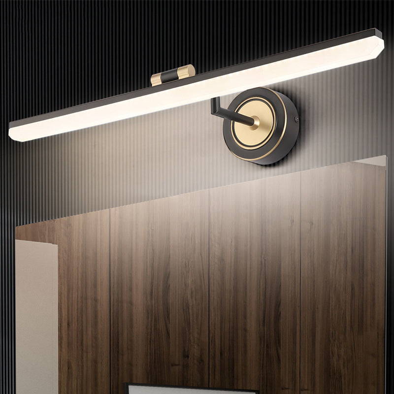Frendorf | Swing Arm LED Badleuchte Minimalismus Acryl Wandmontierte Vanity Licht für Badezimmer