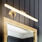 Schwenkarm LED Badezimmerleuchte Minimalismus Acryl Wandmontierte Waschbeckenleuchte für Badezimmer