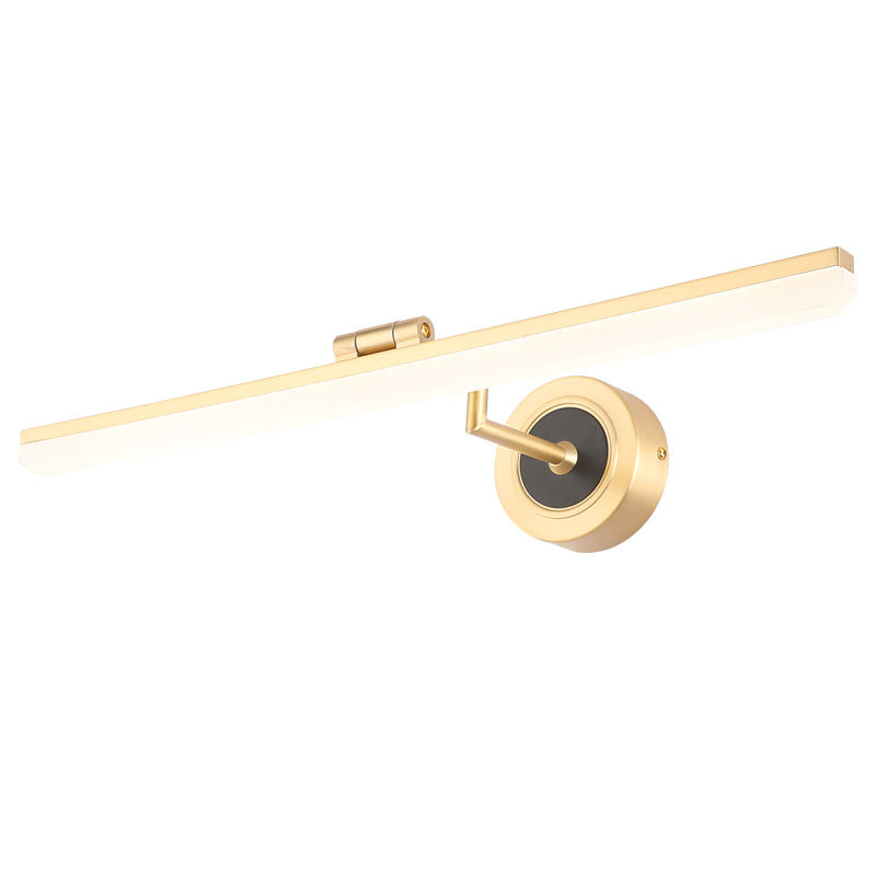 Schwenkarm LED Badezimmerleuchte Minimalismus Acryl Wandmontierte Waschbeckenleuchte für Badezimmer