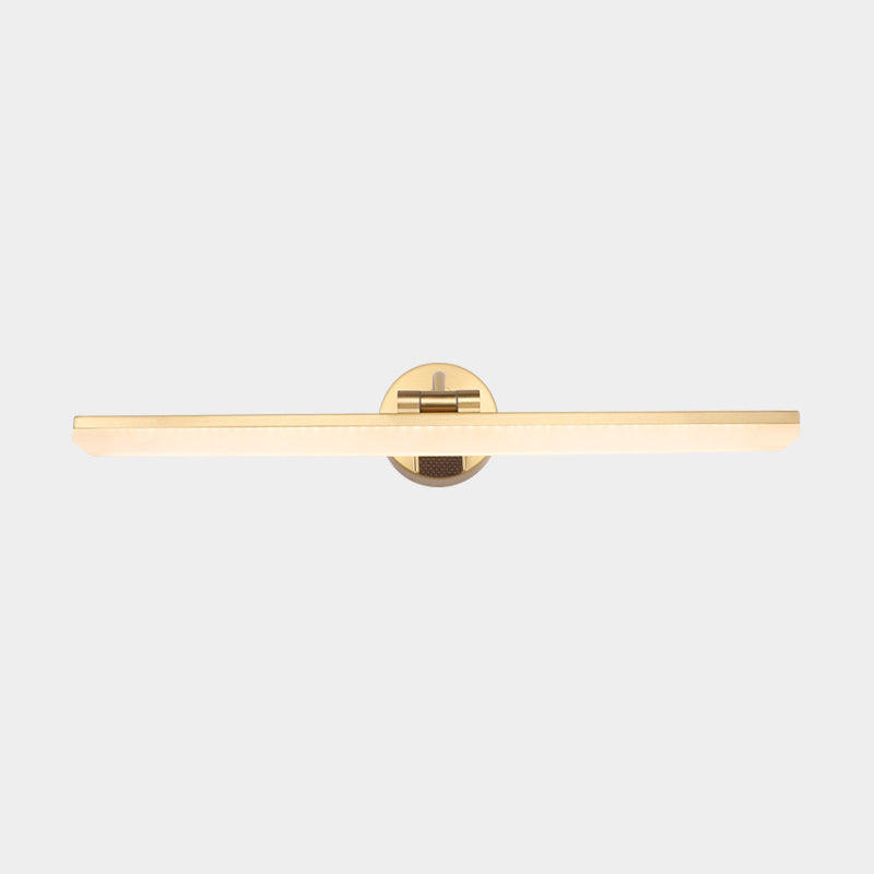 Schwenkarm LED Badezimmerleuchte Minimalismus Acryl Wandmontierte Waschbeckenleuchte für Badezimmer