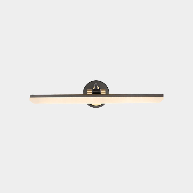 Schwenkarm LED Badezimmerleuchte Minimalismus Acryl Wandmontierte Waschbeckenleuchte für Badezimmer