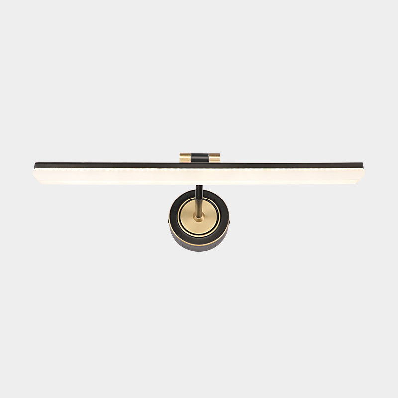 Schwenkarm LED Badezimmerleuchte Minimalismus Acryl Wandmontierte Waschbeckenleuchte für Badezimmer