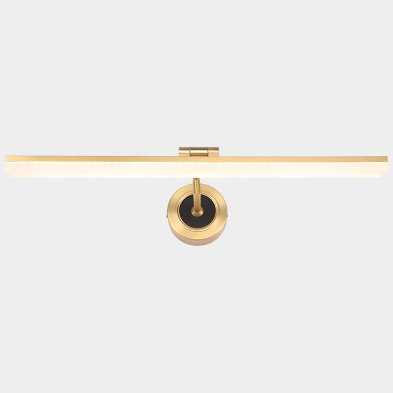Frendorf | Swing Arm LED Badleuchte Minimalismus Acryl Wandmontierte Vanity Licht für Badezimmer