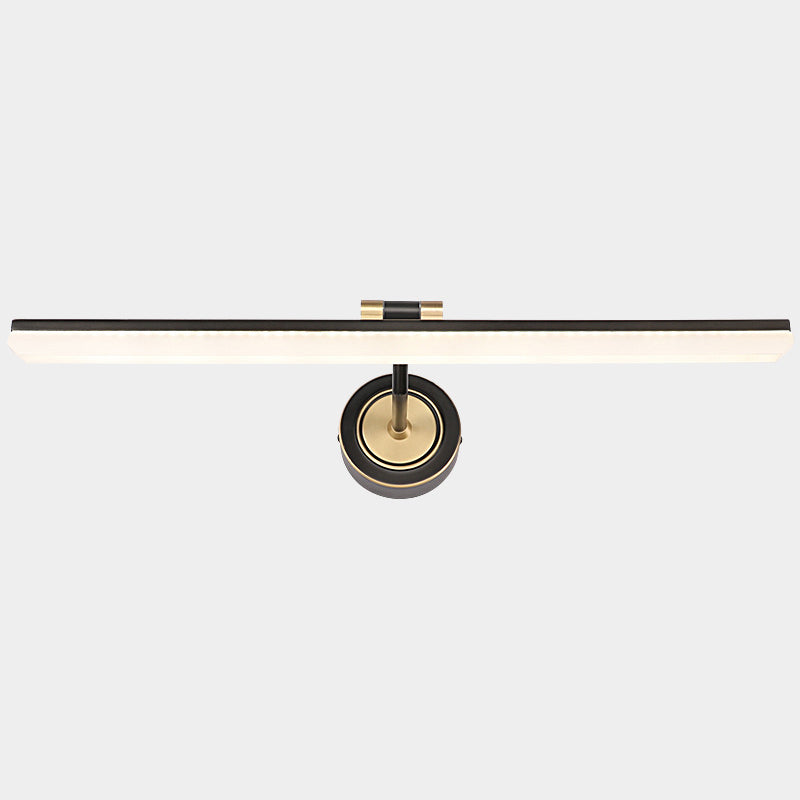 Frendorf | Swing Arm LED Badleuchte Minimalismus Acryl Wandmontierte Vanity Licht für Badezimmer