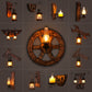 Frendorf | Nautical Geometrische Wandlamp Houten Wandbevestigingsverlichting voor Woonkamer
