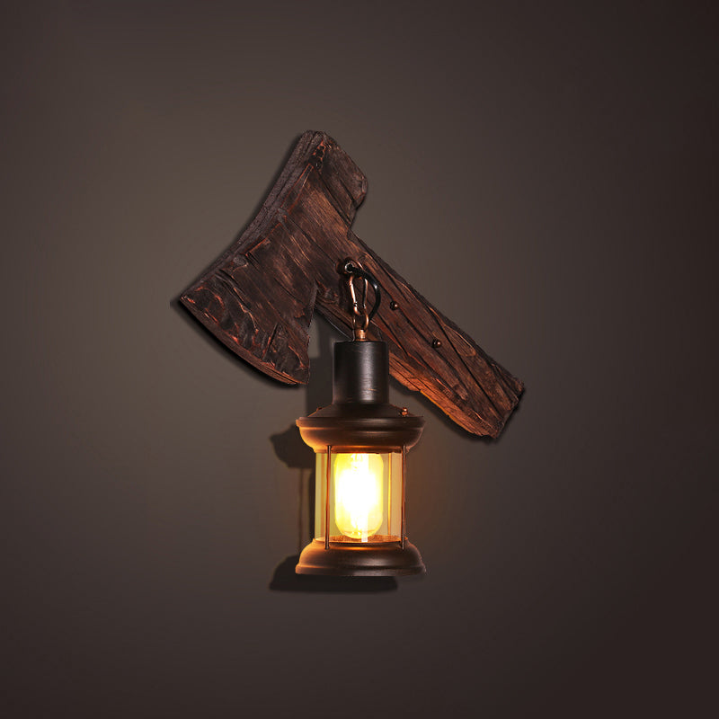 Frendorf | Nautical Geometrische Wandlamp Houten Wandbevestigingsverlichting voor Woonkamer
