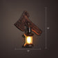 Frendorf | Nautical Geometrische Wandlamp Houten Wandbevestigingsverlichting voor Woonkamer
