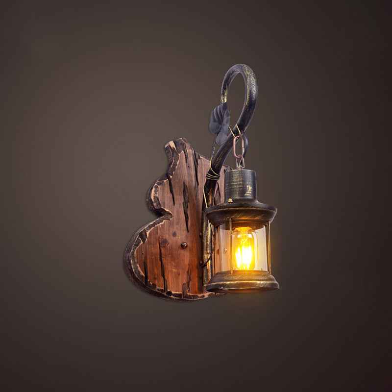 Frendorf | Nautical Geometrische Wandlamp Houten Wandbevestigingsverlichting voor Woonkamer