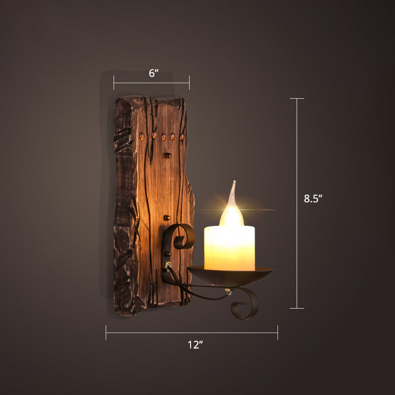 Frendorf | Nautical Geometrische Wandlamp Houten Wandbevestigingsverlichting voor Woonkamer