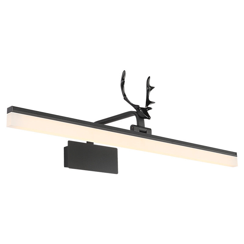 Linear LED Schminkspiegel Licht Landhausstil Acryl Verstellbare Wandleuchte Beleuchtung