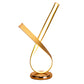 Ribbon-förmige Tischlampe Minimalistische Metall Schlafzimmer Nachttischlampe mit Acryl-Diffusor