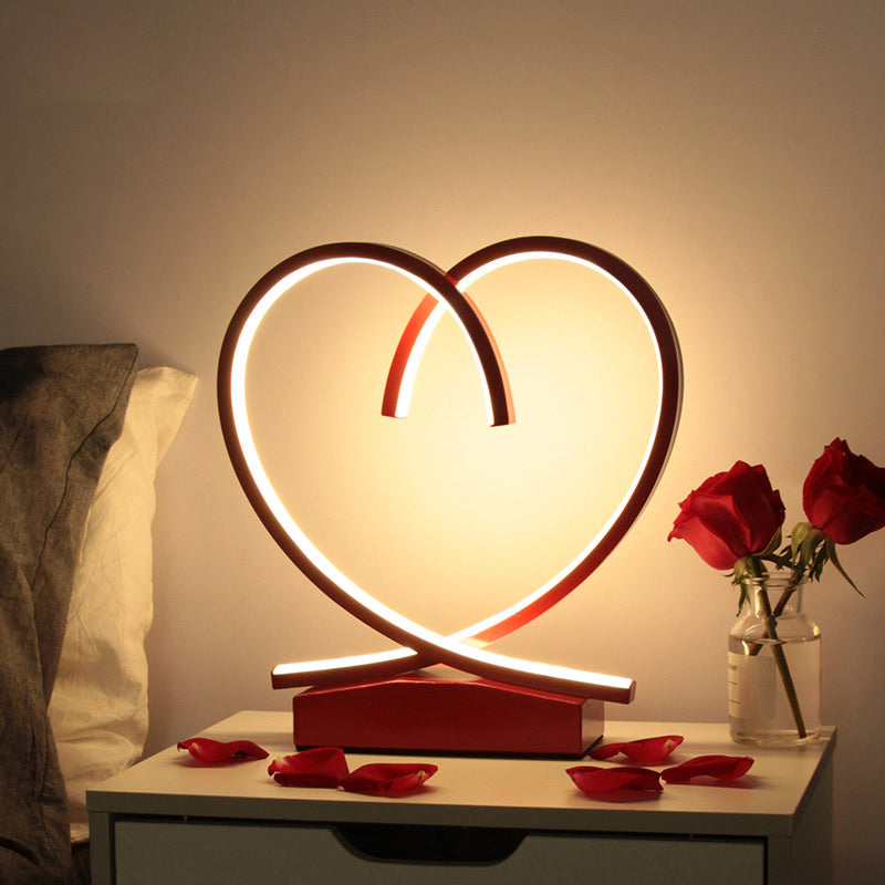 Frendorf | Lumeloop – Moderne Schleifenform romantische Tischlampe