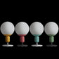 Weißes Gläsernes Sphärisches Nachttlicht Macaron 1 Kopf Tischlampe für Kinderzimmer