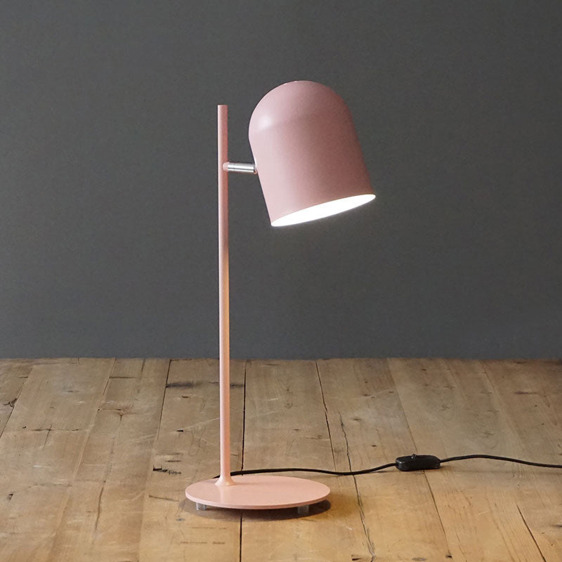 Neuheit Macaron Glockenform Nachttischlampe Metall 1 Glühlampe Kinderzimmer Tischlampe