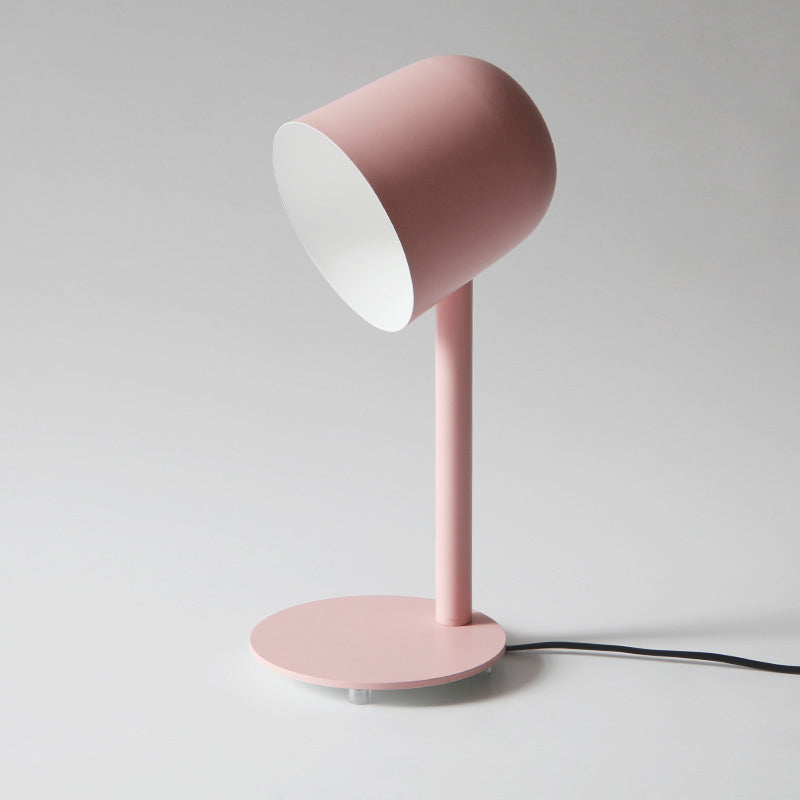 Neuheit Macaron Glockenform Nachttischlampe Metall 1 Glühlampe Kinderzimmer Tischlampe