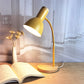 Flexible Gooseneck Metall Leseleuchte Nordic Style Einzel Nachtischlampe mit Glockenschirm