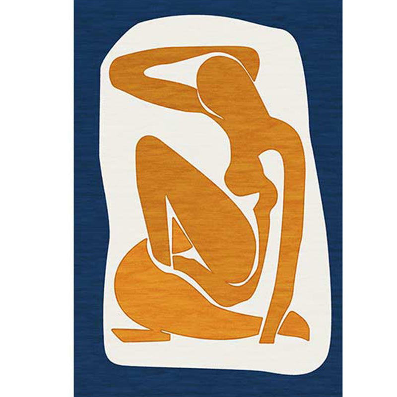 Frendorf | Beruhigender Farbkasten Teppich Mehrfarbig Synthetischer Bereich Teppich Rutschfeste Rückseite Fleckenbeständig Innen Teppich für Dekor