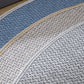 Multi Color Country Teppich Jute Einfarbiger Bereich Teppich Rutschfeste Rückseite Fleckenresistent Pflegeleicht Innen Teppich für Raum