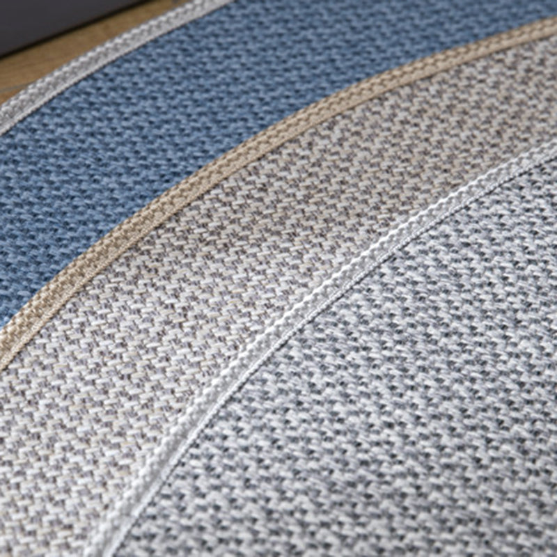 Multi Color Country Teppich Jute Einfarbiger Bereich Teppich Rutschfeste Rückseite Fleckenresistent Pflegeleicht Innen Teppich für Raum